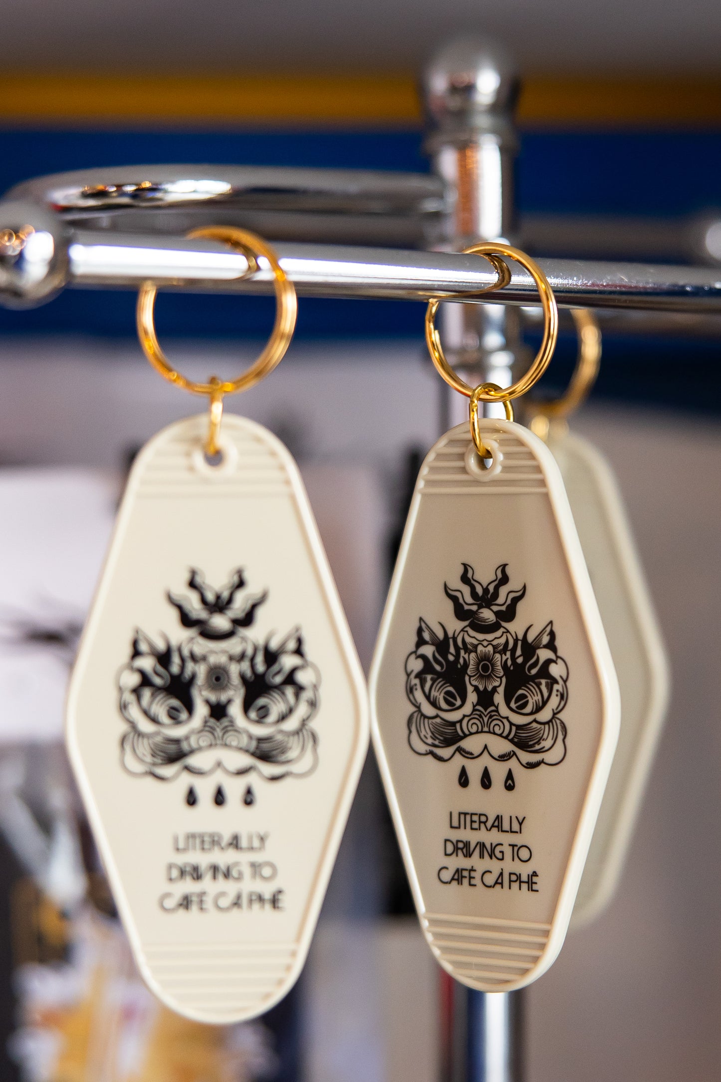 Cà Phê Classic Keychain
