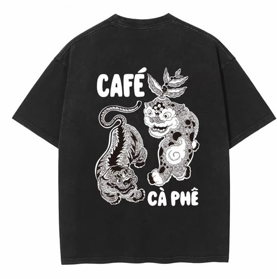 Original Cà Phê Tee (Vintage Black)