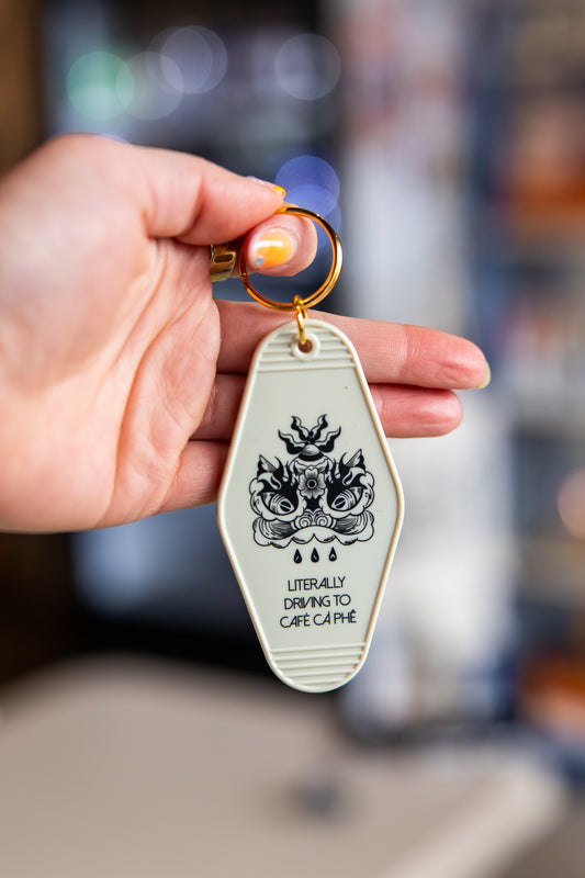 Cà Phê Classic Keychain